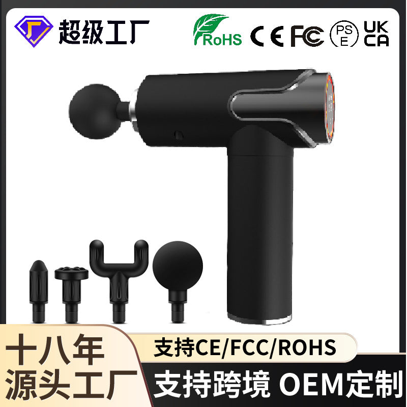 Cross-border mini fascia gun Professional fitness equipment Muscle relaxation massager Wenzhou gift fascia gun