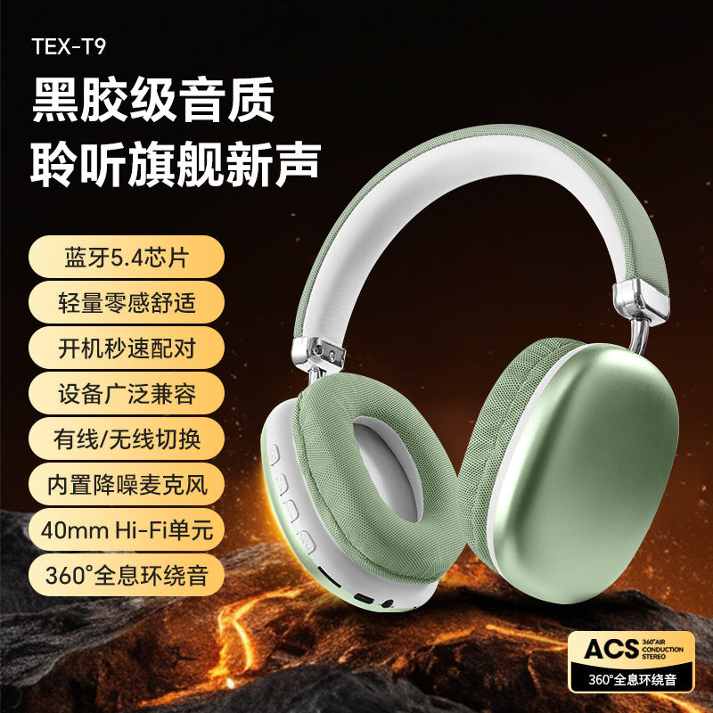 Huaqiangbei cross-border new wireless headset Bluetooth with microphone manufacturer in stock, long battery life without pain