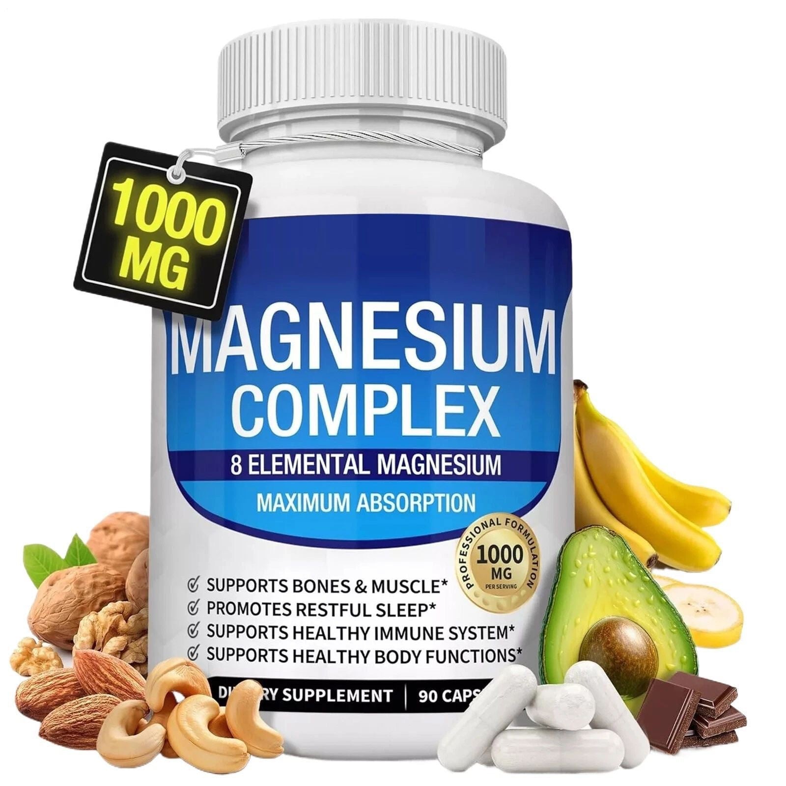 Health Products Magnesium Compound Capsules European, American and American Meikeduo TK Chlorophyll Mate Tea Capsules Gummy Bear