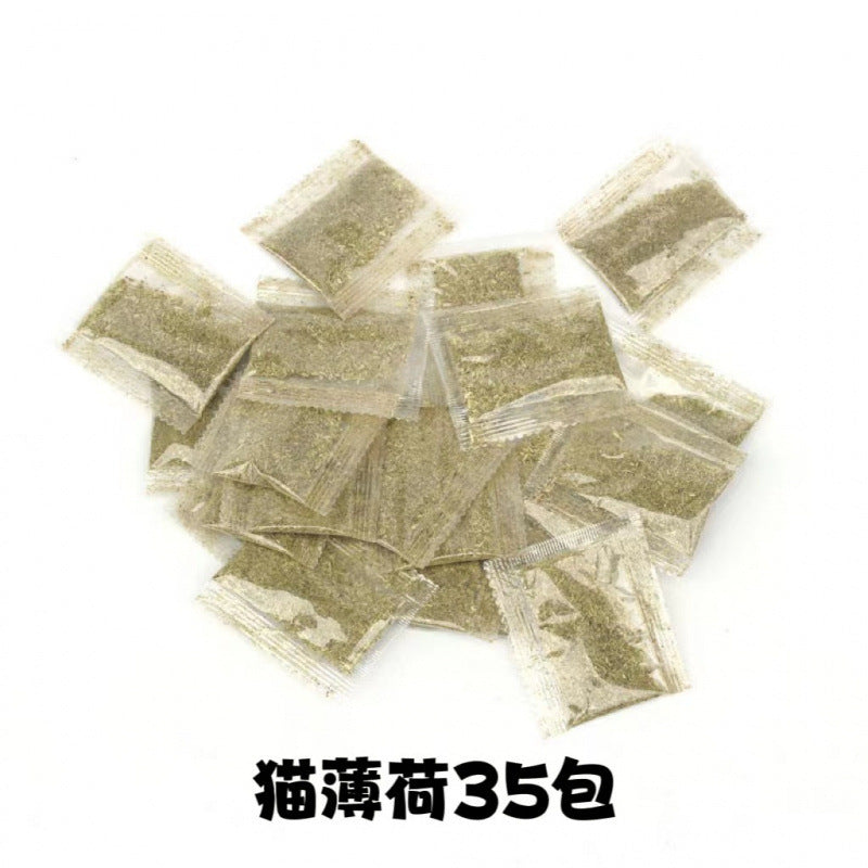 Catnip powder bagged catnip cat snacks to spit hairballs, turn hair and amuse kittens from hi Pet Cat Supplies Factory