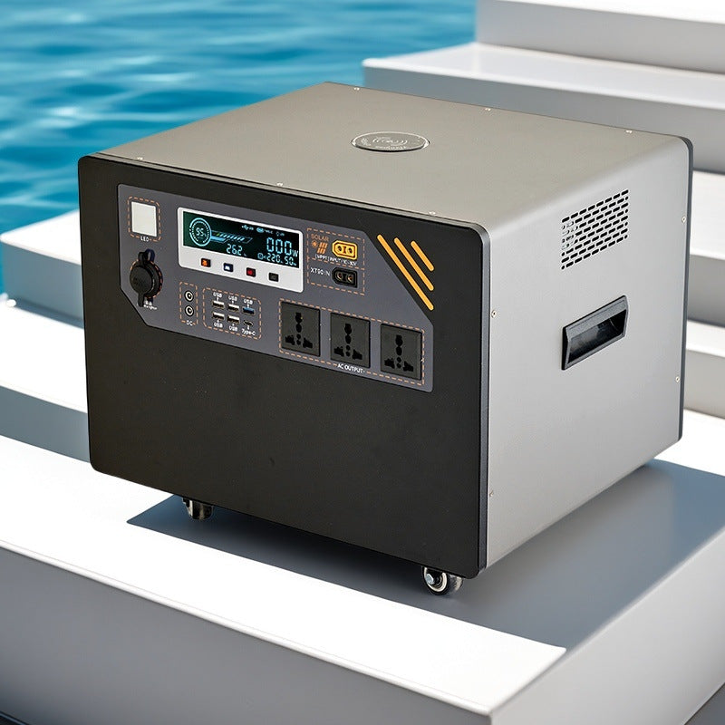 Flagship large-capacity outdoor mobile power supply 220v stall night market commercial self-driving camping portable durable high power