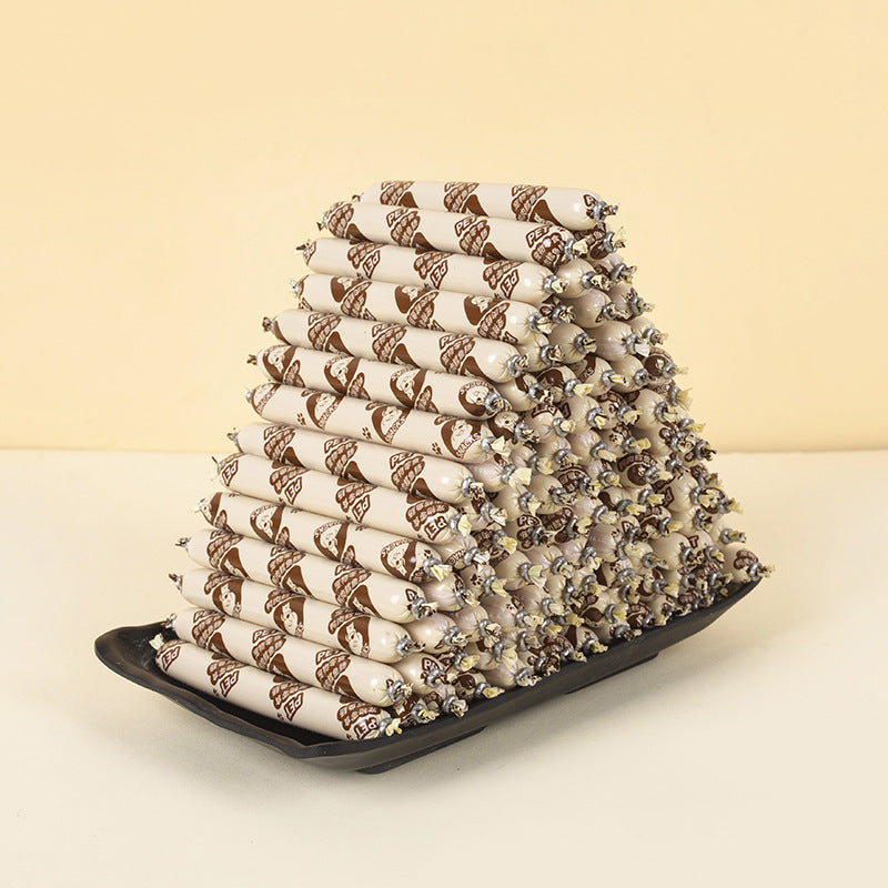 Duck, cod sausage, adult dog and puppy general pet snack, sausage training reward, dog ham sausage manufacturer wholesale