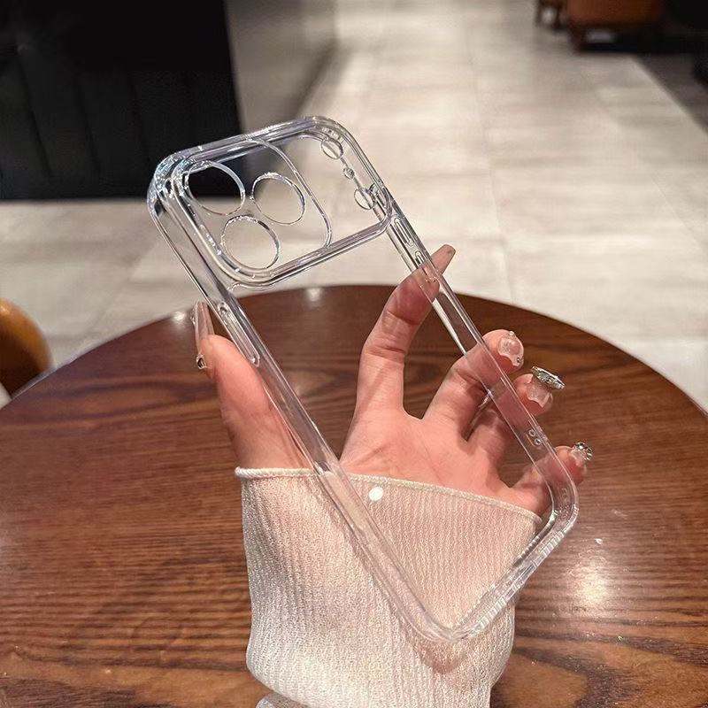 New Thickened Applicable iPhone17 Mobile Phone Case 16 Apple 17promax Simple 15 Cross-border 13/14pro12