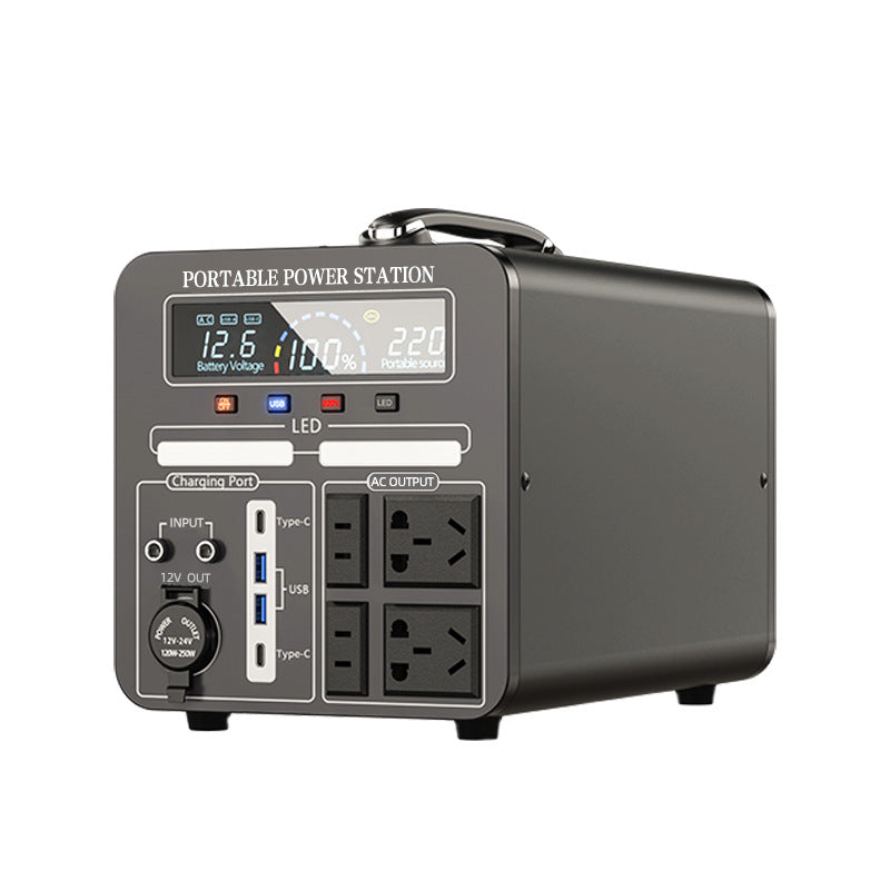 220V outdoor mobile power supply 2000W portable high current self-driving camping energy storage battery stall dedicated