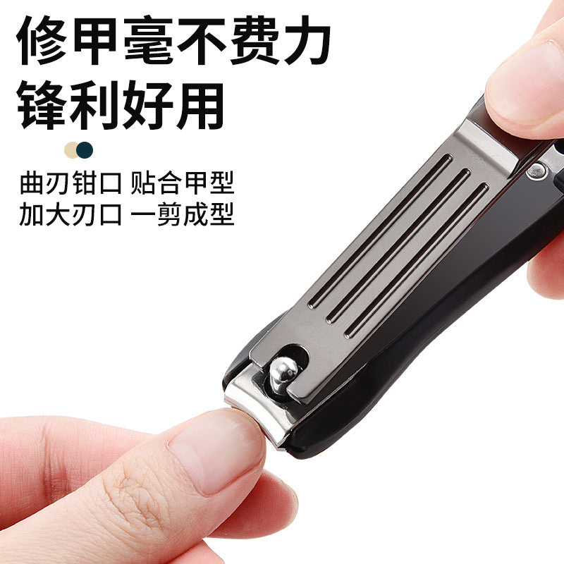 Nail clippers anti-splash nail clippers large opening nail clippers set stainless steel nail clippers set nail clippers