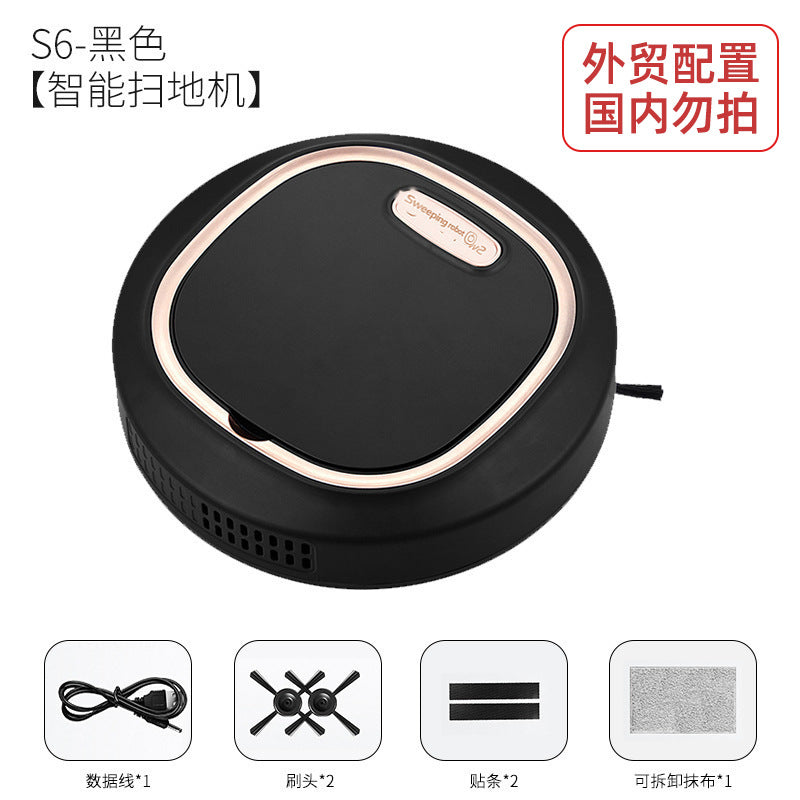 Sweeping robot automatic intelligent no-wash drag and sweep integrated household large water tank cleaner vacuum cleaner charging cross-border