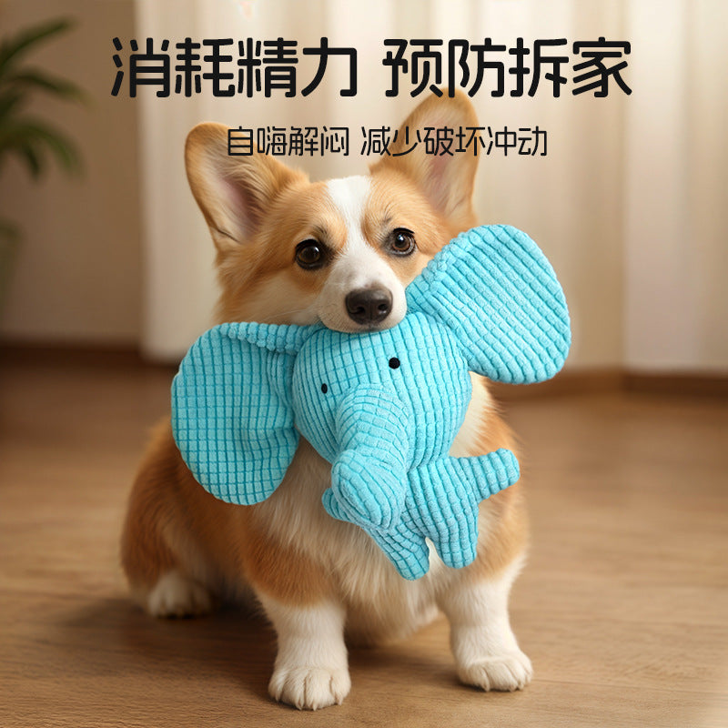 Dog Toys Grinding Teeth Resistant Puppies Dog Plush Sound Self-Hi Boredom Relief Artifact Sound Toys Pet Toys