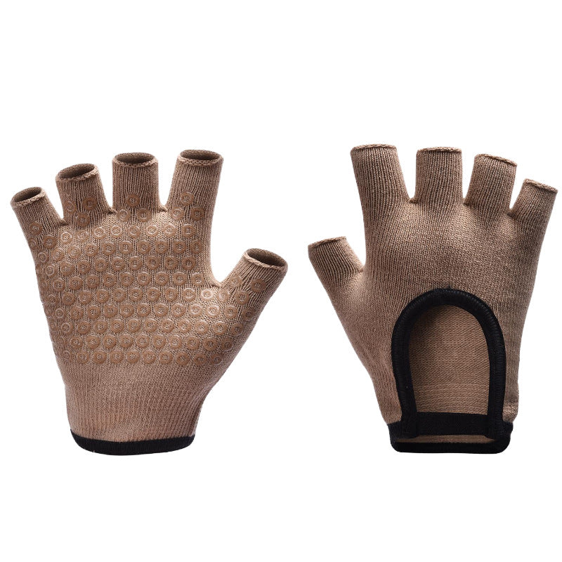 16-Color half-finger women's fitness gloves barbell pot carrying equipment cycling road bike yoga skipping rope badminton anti-cocooning