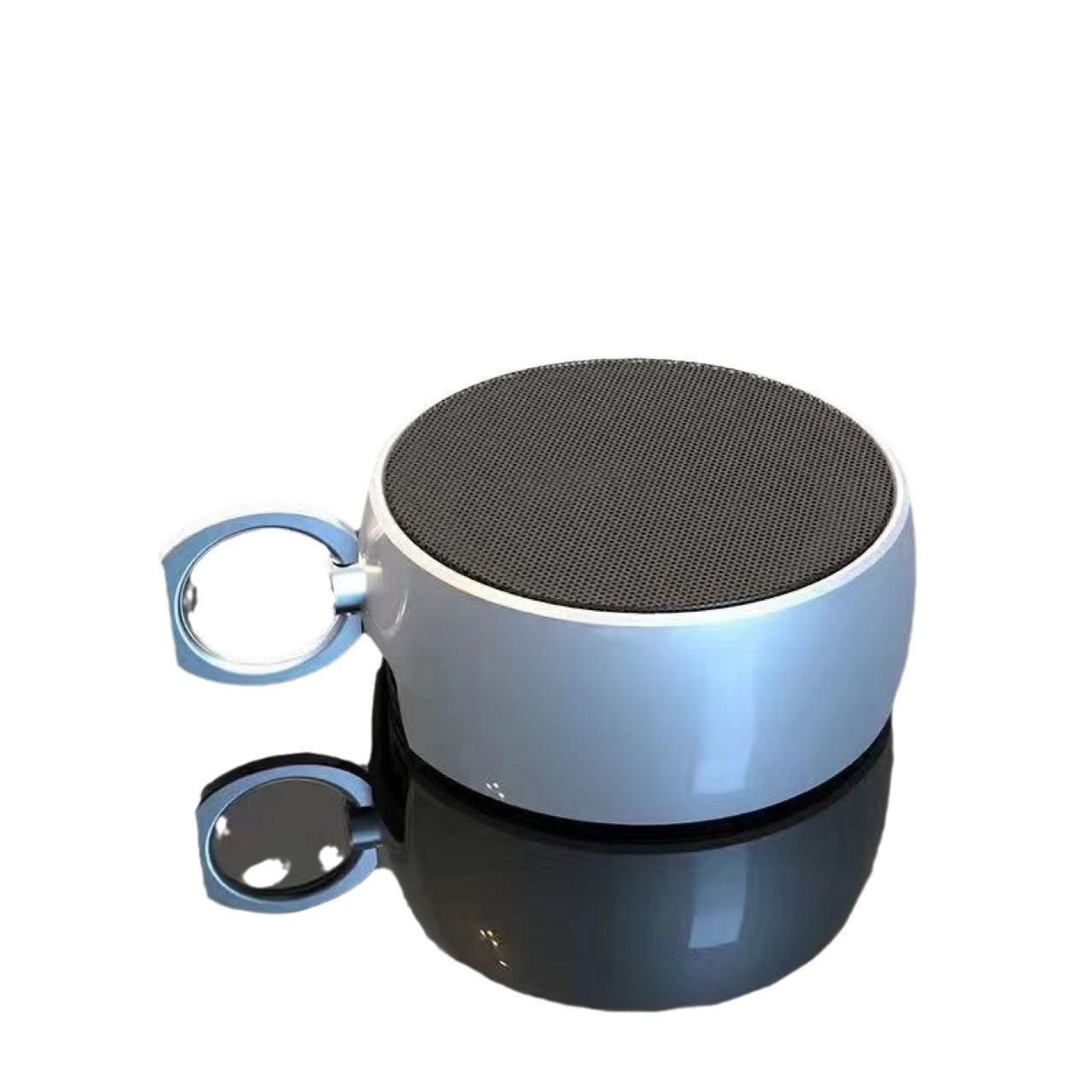 German metal small steel cannon Bluetooth speaker home wireless outdoor card computer mini speaker bass volume