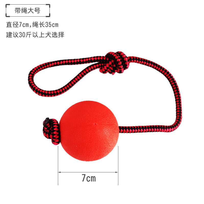 Pet Dog Toys Frisbee Pet Ball Puppy Toys Bite-resistant Knot Self-Hi Carrot Teeth Grinding Toys