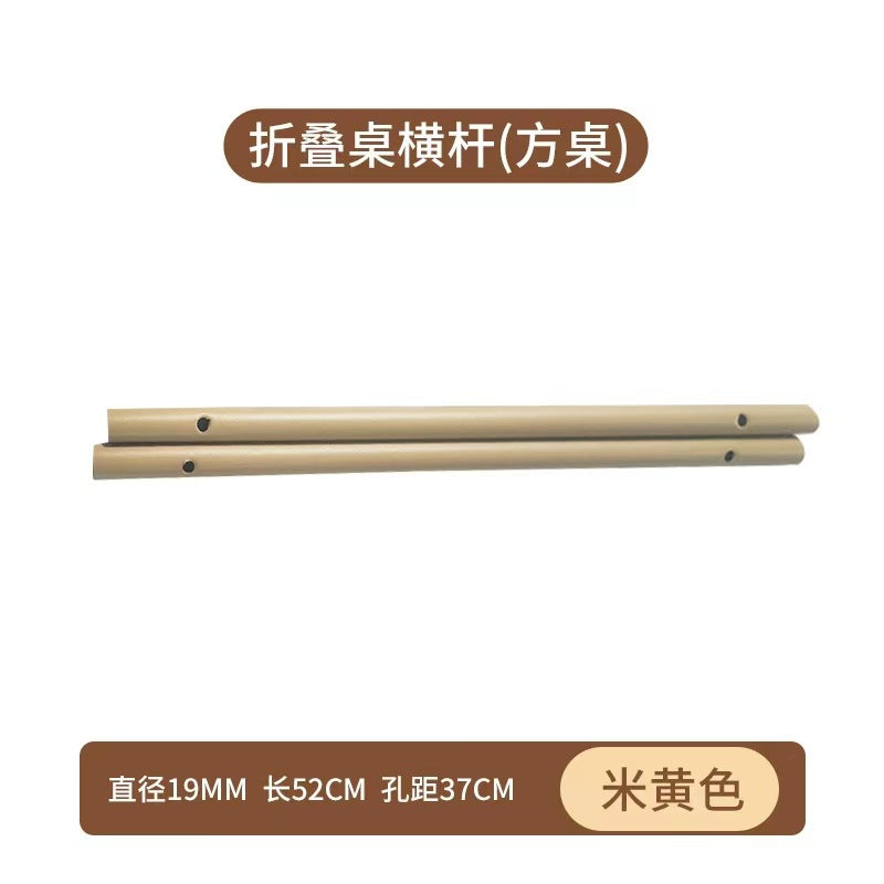 Outdoor Portable Folding Table Camping Carbon Steel Round Leg Egg Roll Table Outdoor Picnic Round Leg Egg Roll Table Accessories Single Purchase