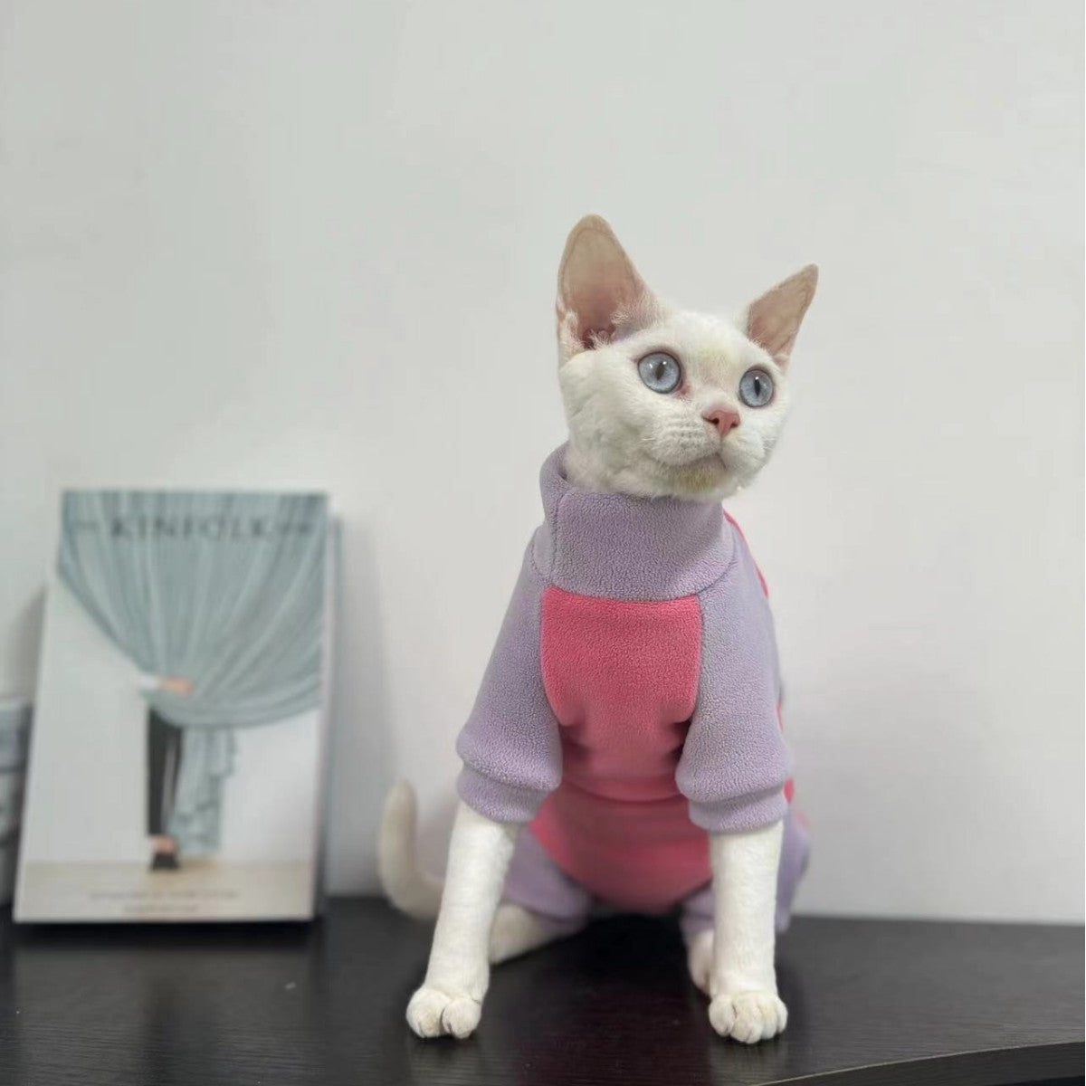 Cat four-legged clothes keep warm and prevent hair loss. Devin Sphinx and other cat clothes are skin-friendly and do not bind winter clothes.