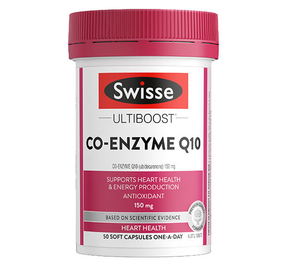 Australia imported sw/isse, coenzyme Q10 capsules 150mg50 capsules/bottle to care for cardiovascular health