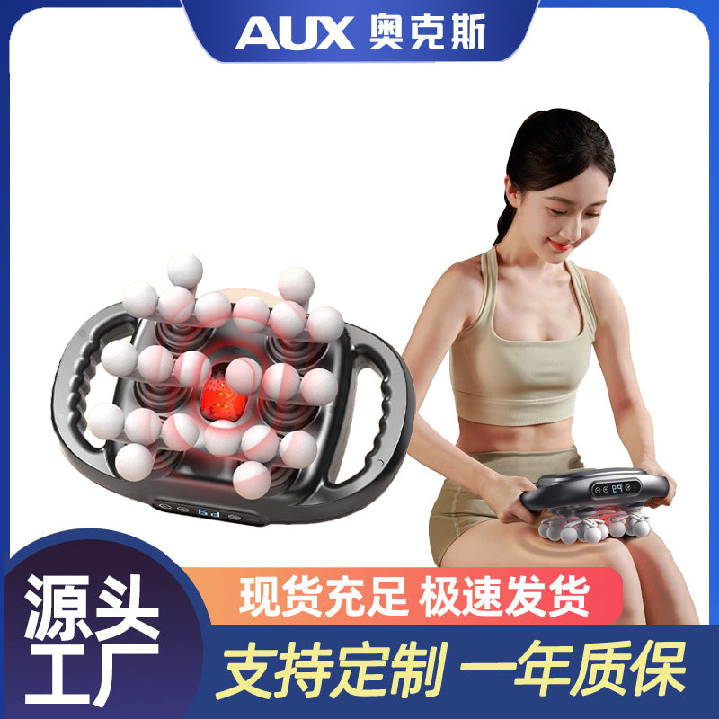 Oaks Multi-head Fascia Gun Muscle Massager Full Body Size Calf Industry Grade Relaxation Multi-head Neck Gun Multifunctional