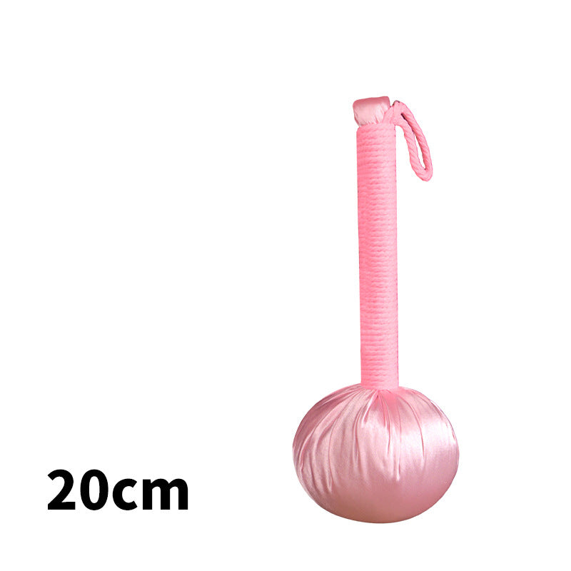 Wormwood Hammer Satin Wholesale Silk Gifts Moxibustion Hammer Moxa Products Gift Box Customized Wormwood Health Hammer Massage Hammer