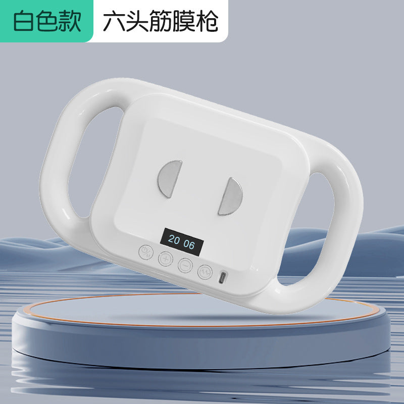 Cross-border Pulse Fascia Gun Muscle Deep Impact Choroid Mini Electric Massage Amazon Massager Neck Rub Gun