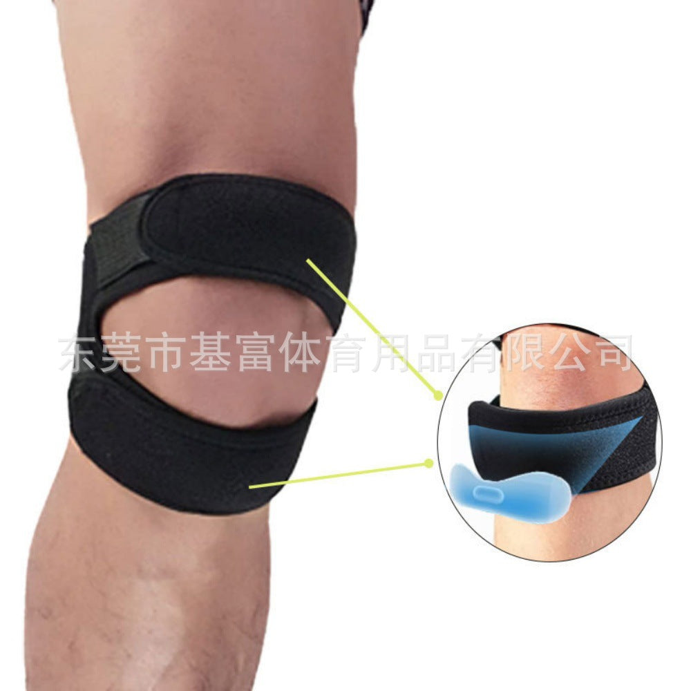 Spot hair patella belt shock absorption pressure knee pads outdoor basketball football mountaineering knee patella protective belt