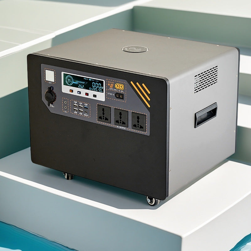 Flagship large-capacity outdoor mobile power supply 220v stall night market commercial self-driving camping portable durable high power