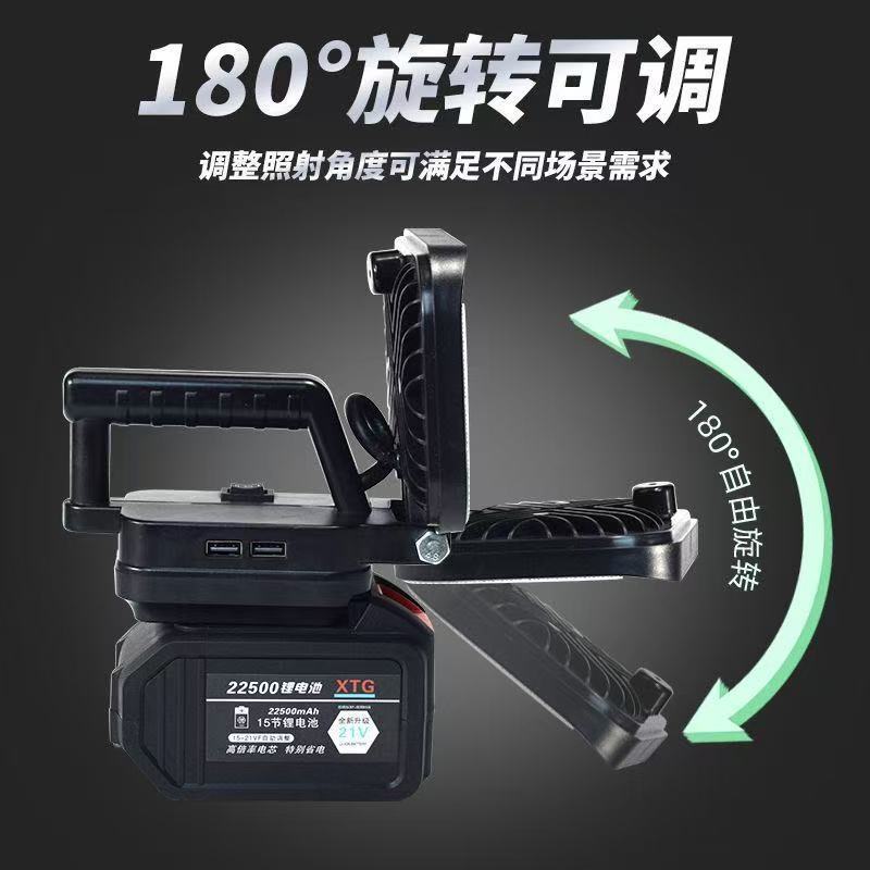 Outdoor camping lighting lithium battery light LED portable emergency long battery life USB rechargeable lithium battery stall light super bright