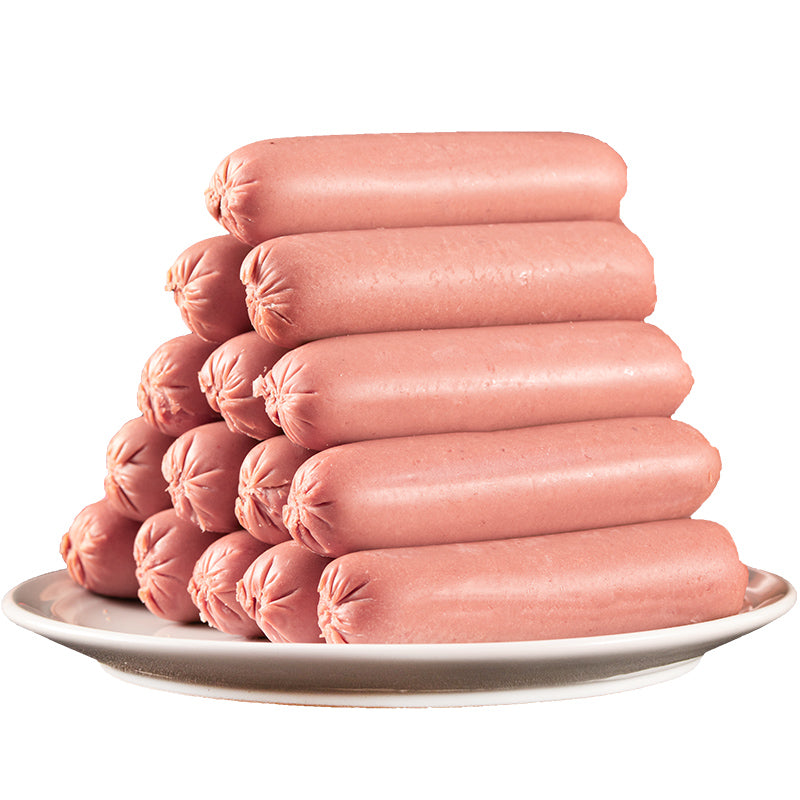 Dog ham sausage pet snack golden retriever teddy nutrition low salt training reward dog sausage large root whole box wholesale