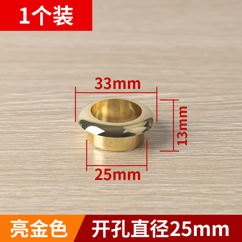 Nylon round wire box finishing hole cover computer desktop wire box desk threading hole furniture hardware accessories