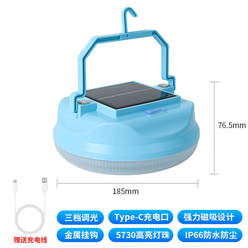 LED charging light stall night market light power failure emergency camping light long battery life solar light outdoor lighting