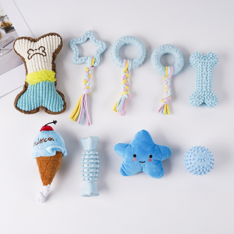 Cross-border hot sale TPR pet toys pet dog molar stick to relieve boredom self-hi, resistant to biting and not rotten, puppy self-hi toys