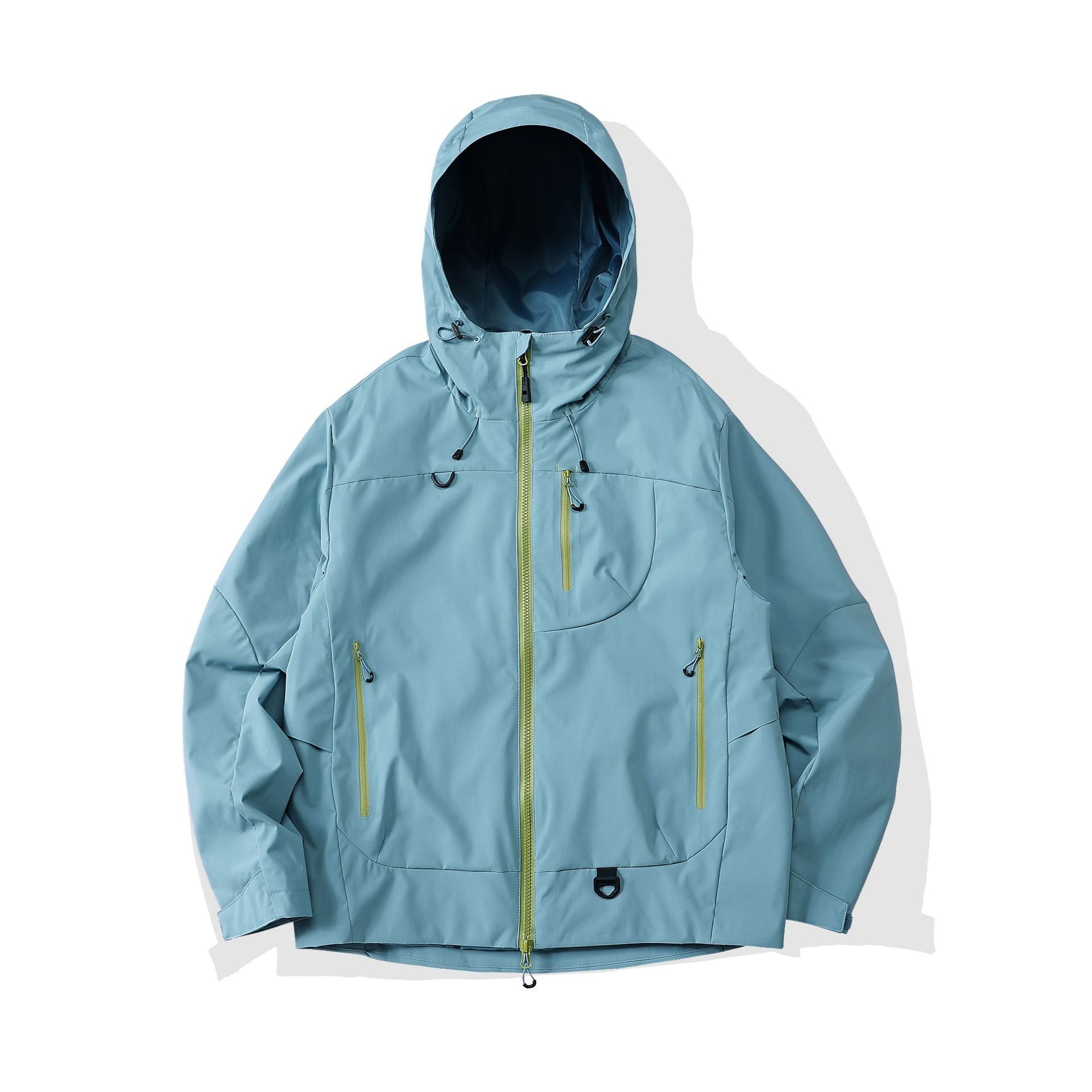 Empty mountain rain high-end flat replacement outdoor jacket hiking mountaineering entering Tibet jacket fleece liner windproof and waterproof