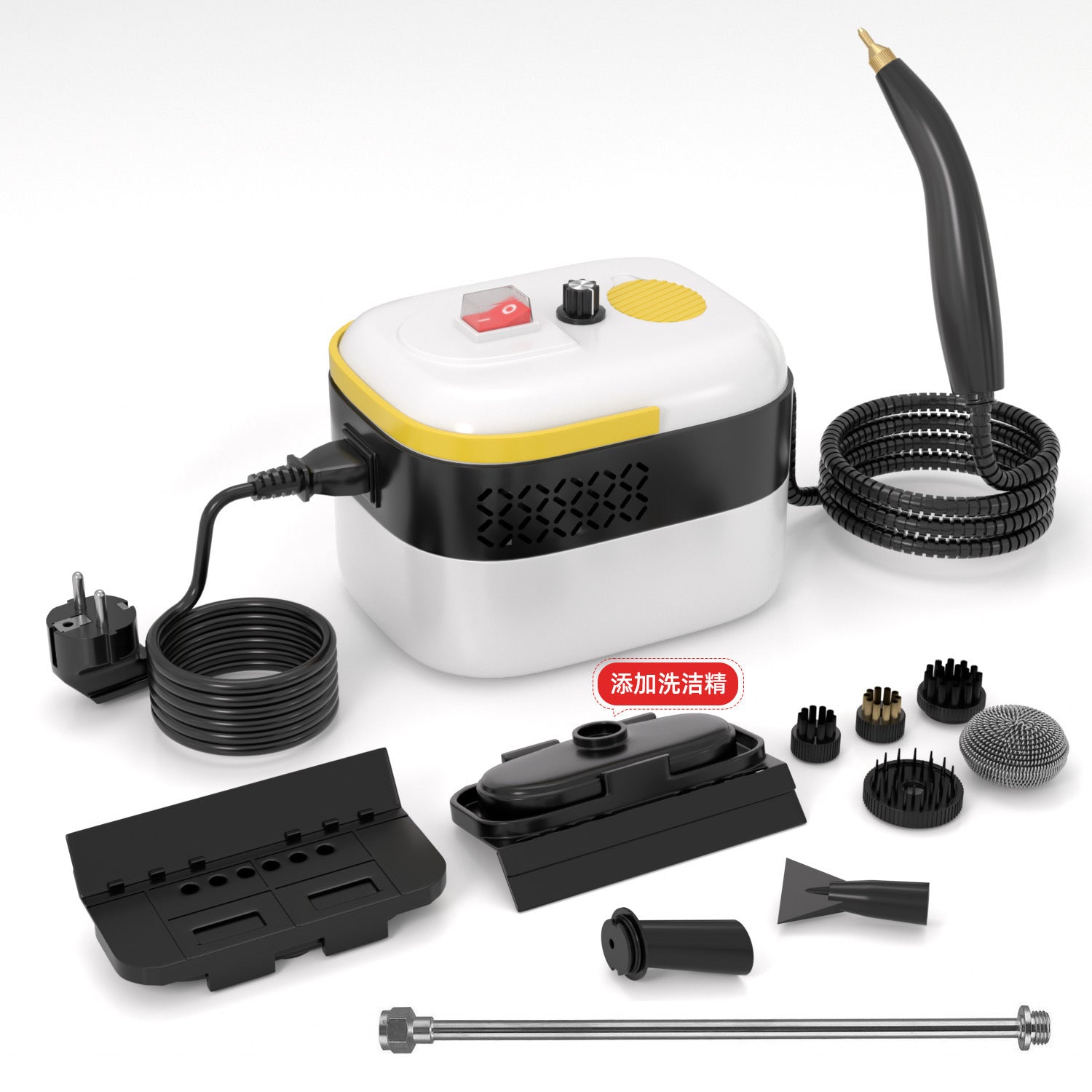 High temperature and high pressure steam cleaner Household small kitchen range hood Home appliance disinfection Air conditioner Multifunctional cleaning machine