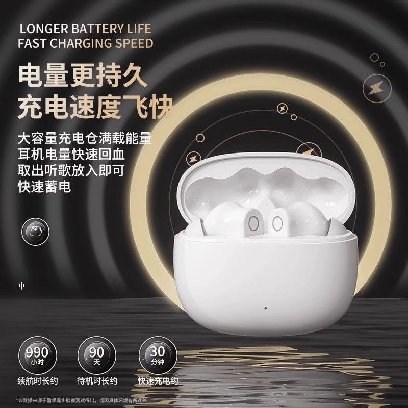 Voice of Berlin 2025 new half-in-ear wireless bluetooth headset running sports noise reduction super long battery life