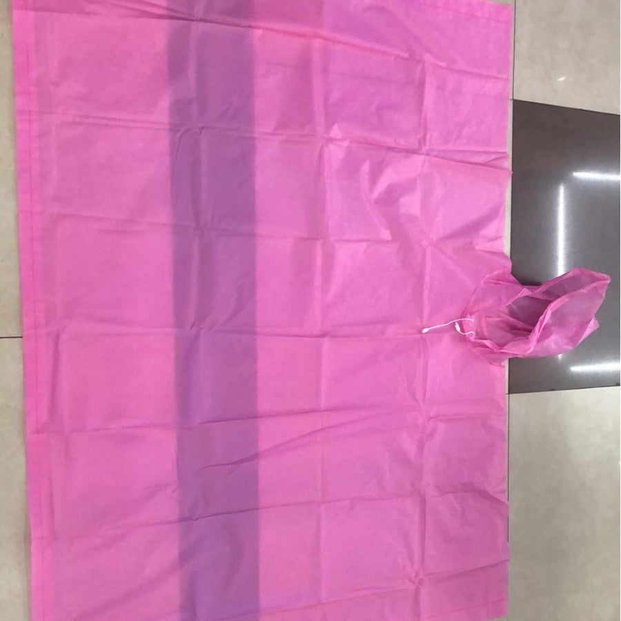 EVA raincoat thickened transparent poncho outdoor travel extended walking one-piece portable men's and women's long full body raincoat