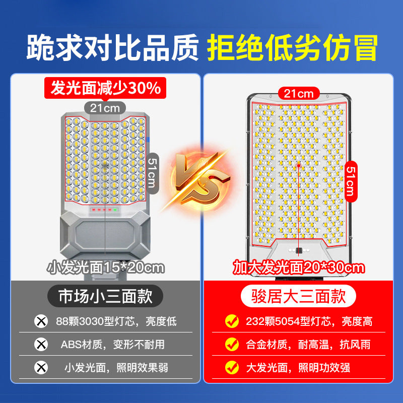 Solar light Outdoor garden light Explosive waterproof wall light Household lighting New rural 6 meters street light project