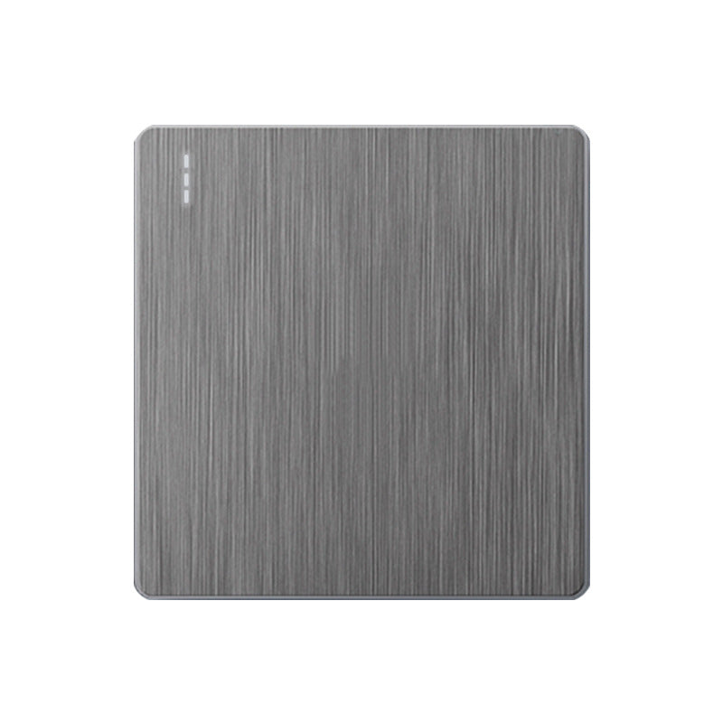 British standard 13a socket usb wall power source home dark gray pull panel British imperial foreign trade