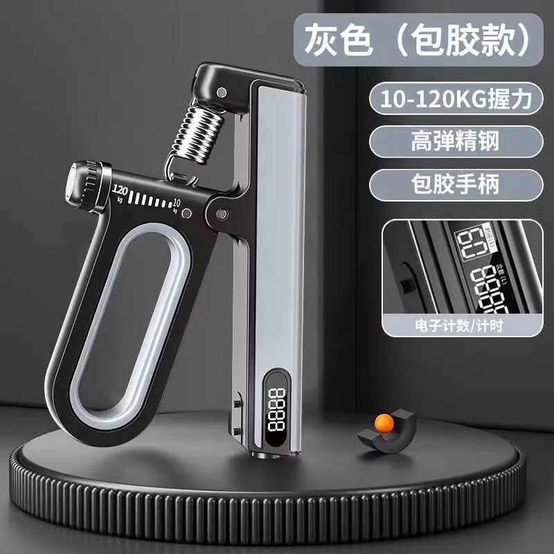 Cross-border electronic counting grip, men's exercise hand strength, arm muscle practice, finger strength, wrist strength rehabilitation, handshake wholesale
