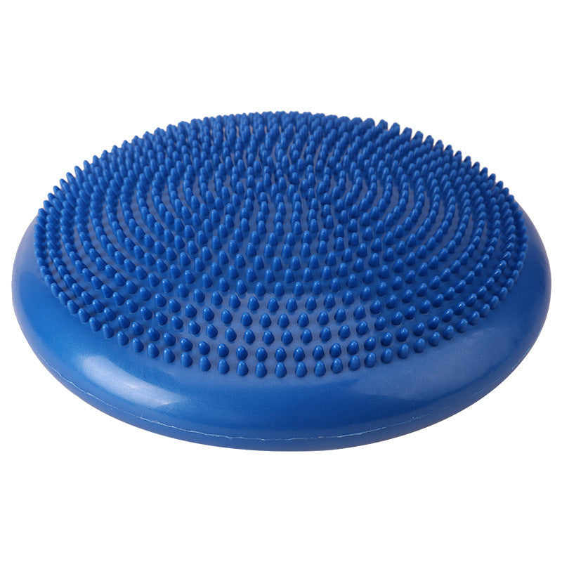 Thickened balance ball Air cushion Yoga ball Children's thigh ankle rehabilitation Core training equipment Air plug massage