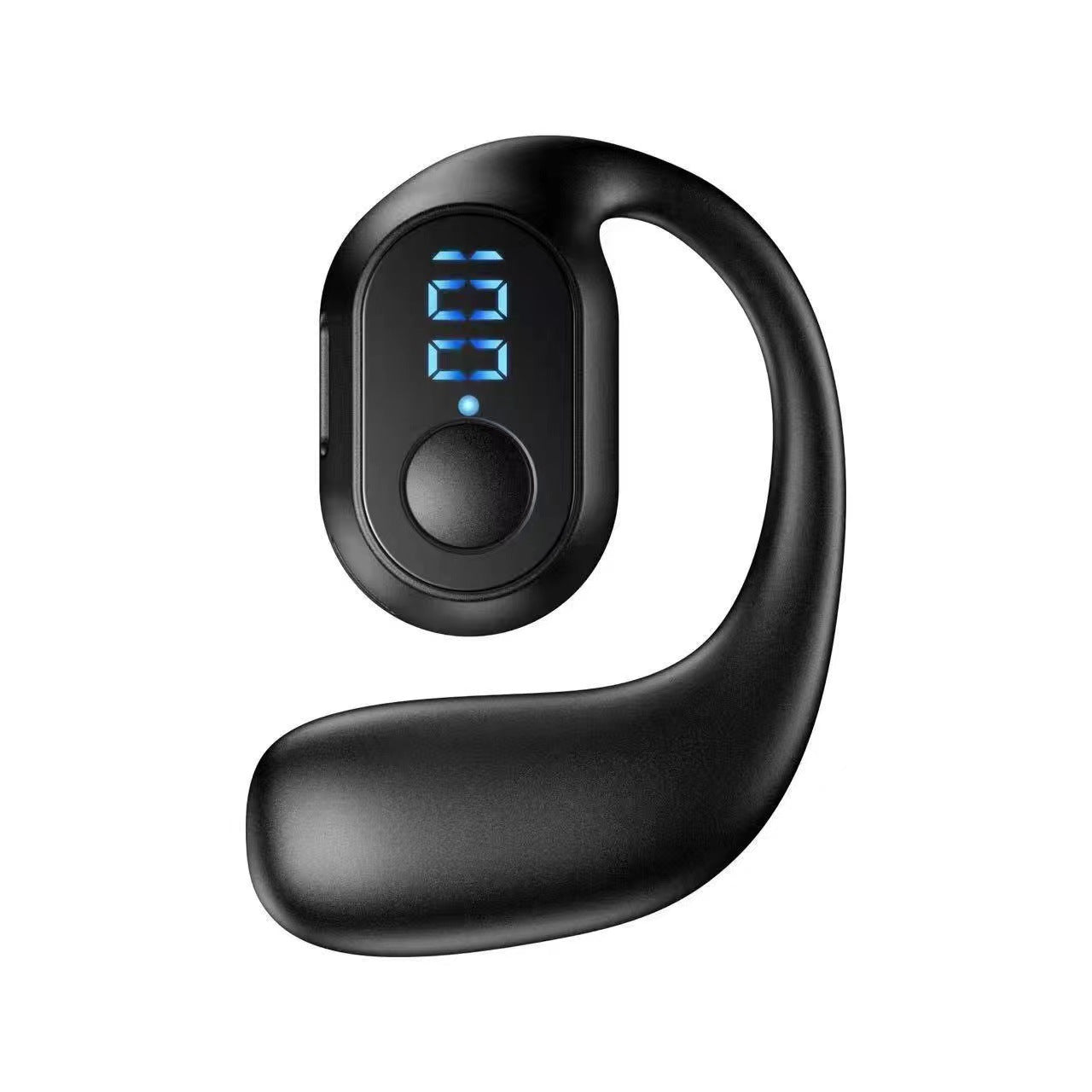 Open wireless bluetooth headset smart digital display suitable for Apple Huawei OPPO Xiaomi vivo mobile phone bluetooth headset