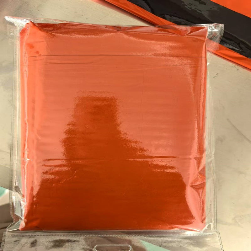 Outdoor camping portable aluminum triangle tent disaster relief camping adventure simple sleeping bag warm first aid blanket raincoat