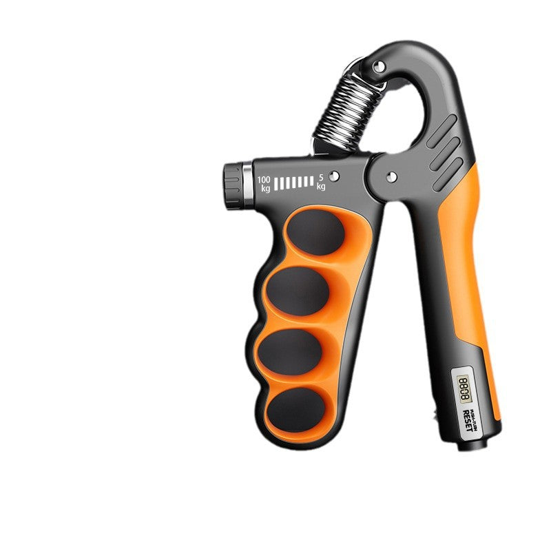 Electronic counting grip arm strength fitness device rehabilitation training exercise device five finger grip wholesale