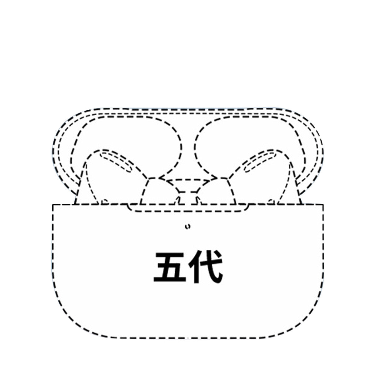 Cross-border explosion, second, third generation, fourth generation, fifth and sixth generation Bluetooth headset, wireless in-ear Bluetooth headset, factory wholesale