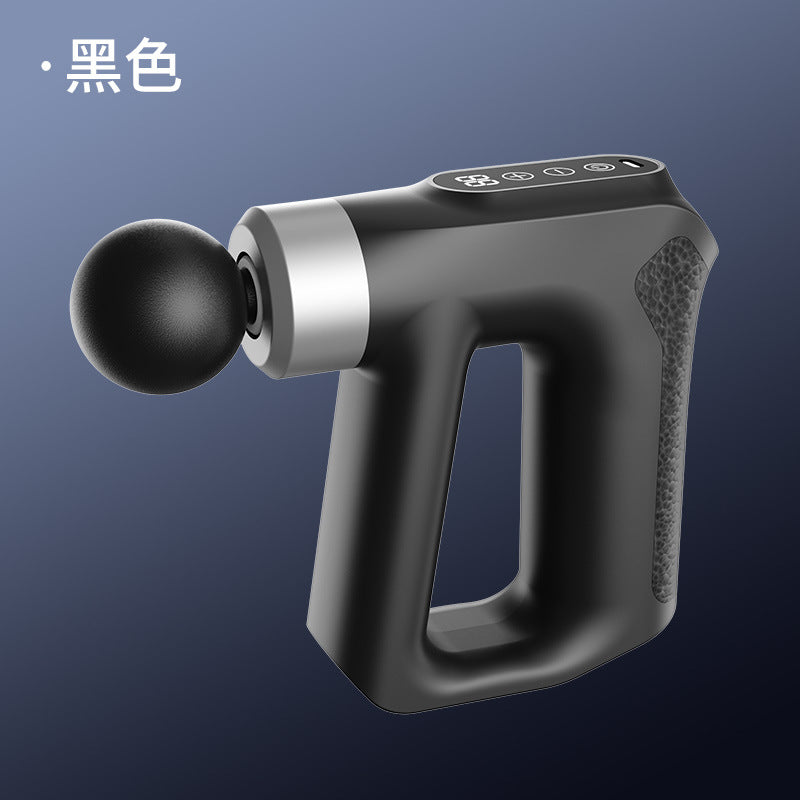 Cross-border Pulse Fascia Gun Muscle Deep Impact Choroid Mini Electric Massage Amazon Massager Neck Rub Gun