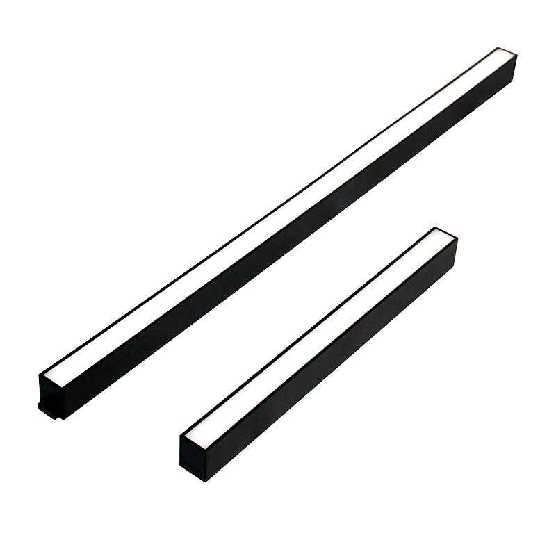 LED magnetic track light surface mounted commercial lighting intelligent embedded clothing shop background wall cob guide rail spotlight