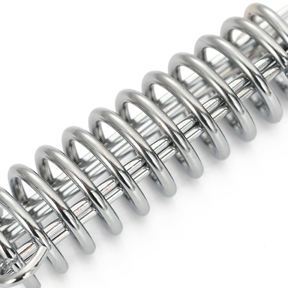 Reinforced outdoor camping tent spring buckle strong wind rope buckle stainless steel canopy tensile buckle pet traction rope buckle