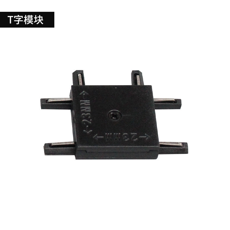 LED magnetic track light surface mounted commercial lighting intelligent embedded clothing shop background wall cob guide rail spotlight