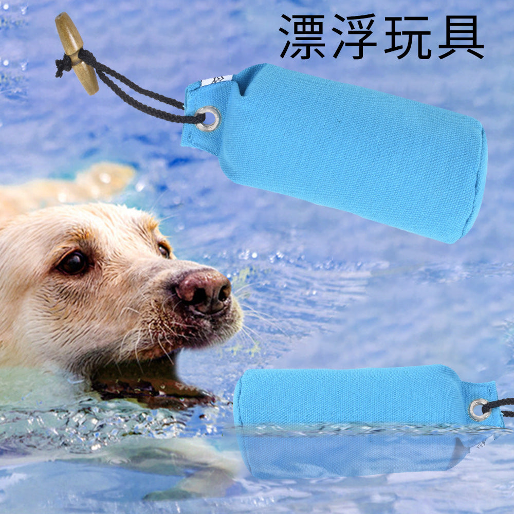 Pet supplies Spot dog bite bag Cross-border dog interactive training Self-hi decompression floating toy supplies canvas bag