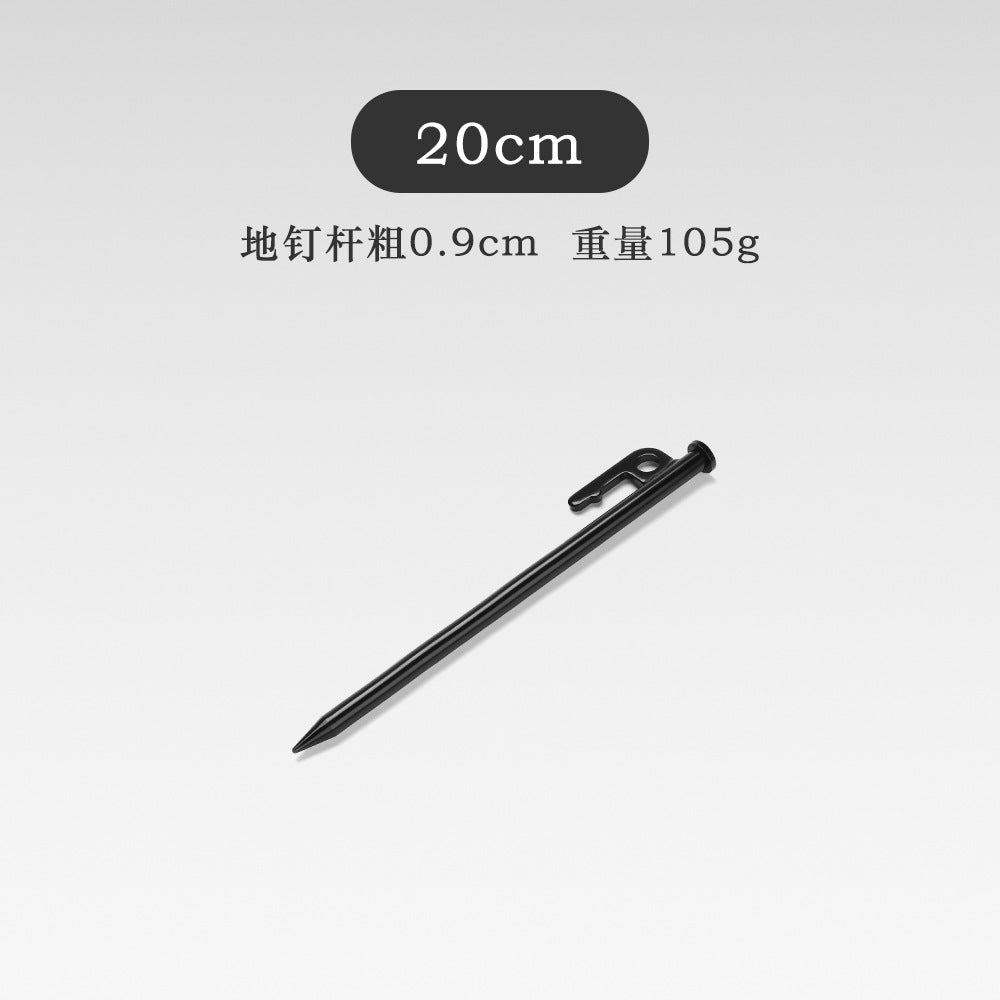 Outdoor bold tent floor nails black steel nails camping canopy accessories beach camping nails canopy floor nails 20 30 40