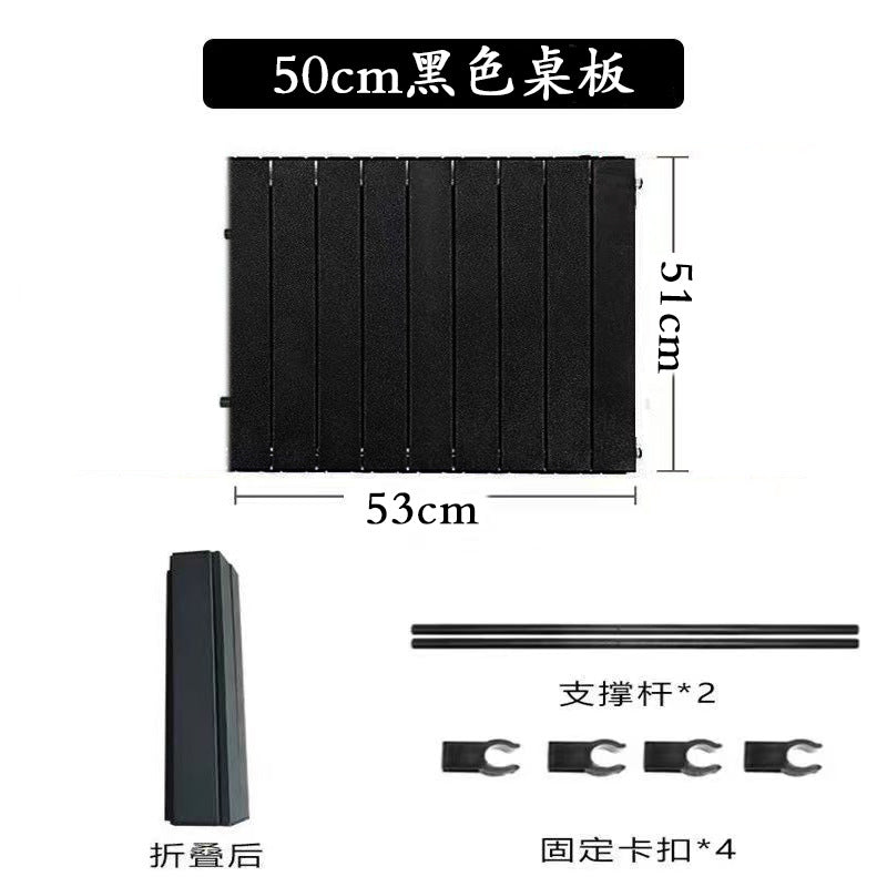 Outdoor Portable Folding Table Camping Carbon Steel Round Leg Egg Roll Table Outdoor Picnic Round Leg Egg Roll Table Accessories Single Purchase