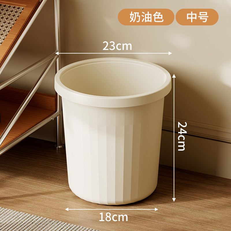 Trash can household large capacity simple light luxury living room bedroom toilet bathroom kitchen dormitory office paper basket