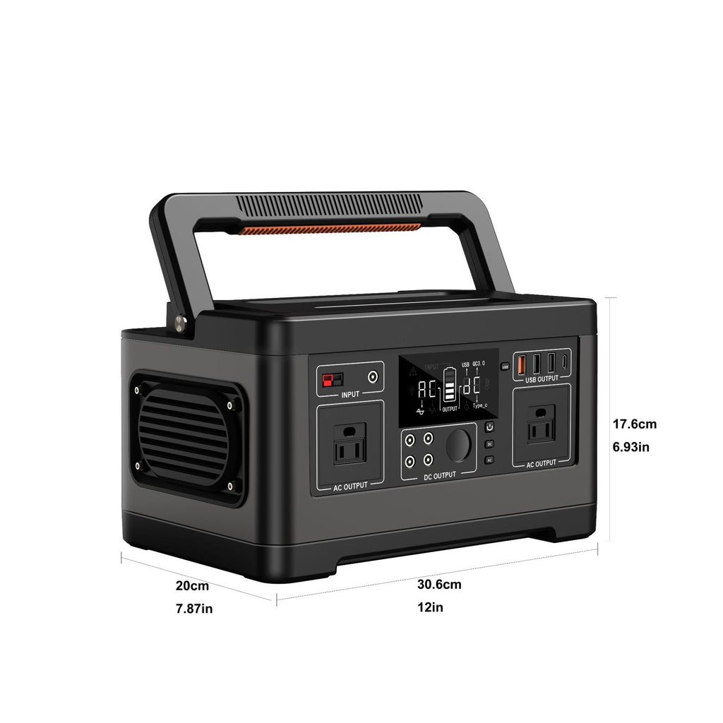 500W outdoor emergency power supply portable high-power self-driving camping household electrical equipment power supply equipment