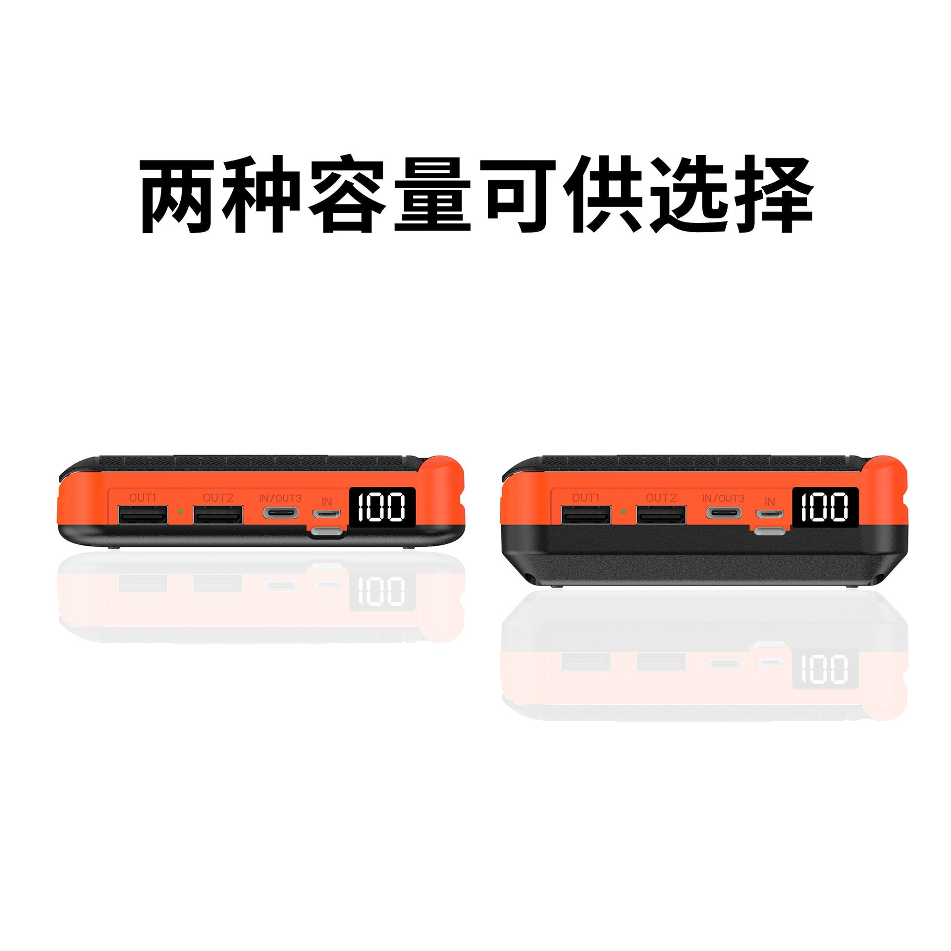 Cross-border folding portable solar power bank 20000mAh large-capacity wireless charging outdoor mobile power supply