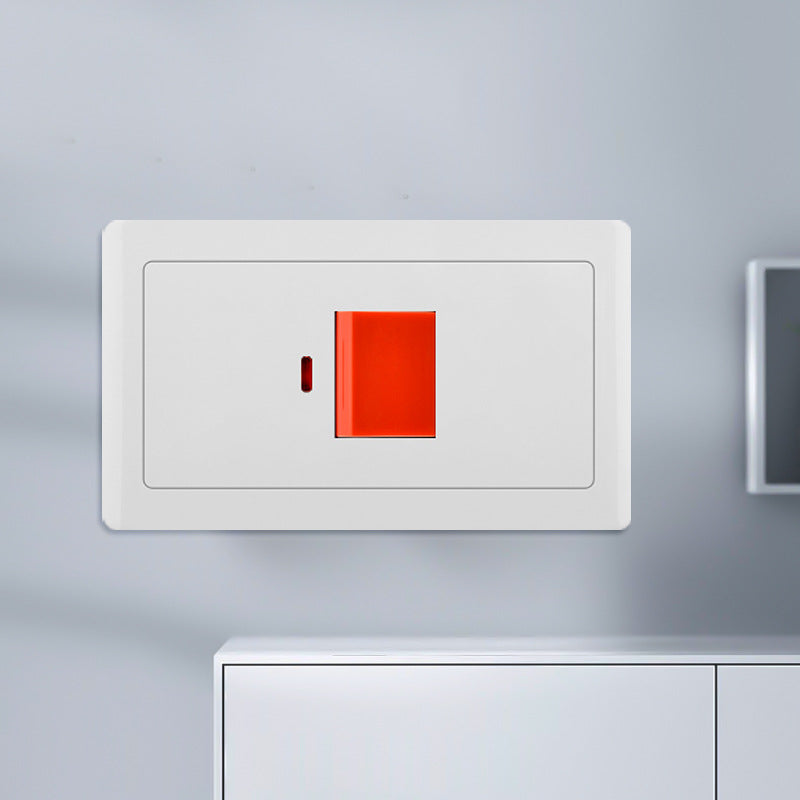 Manufacturer Wholesale Engineering Switch Socket Type 86 Wall Switch Panel Open Double Control Five Hole Sitting Plug Plug